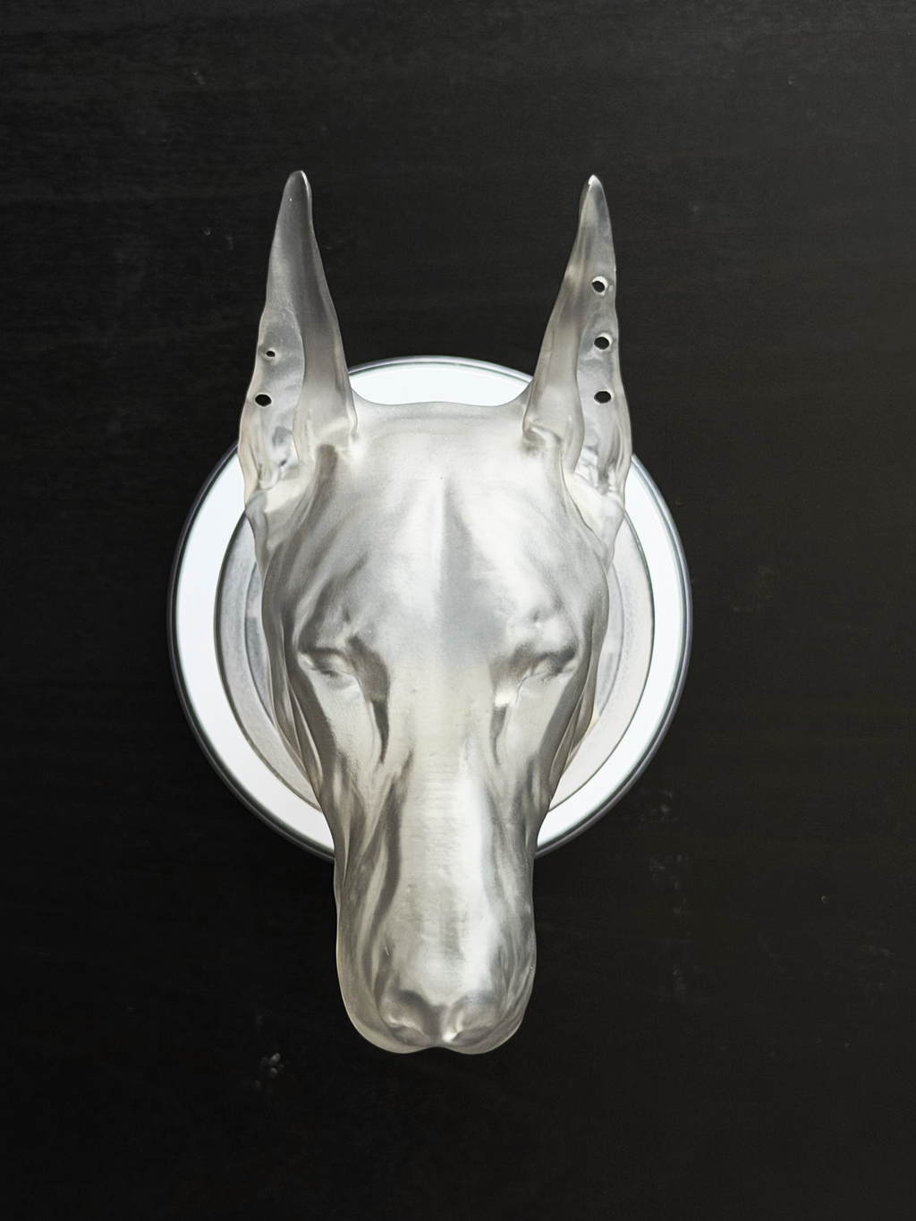 CataMount Original handmade Doberman Resin MagSafe Phone Grip & Stand