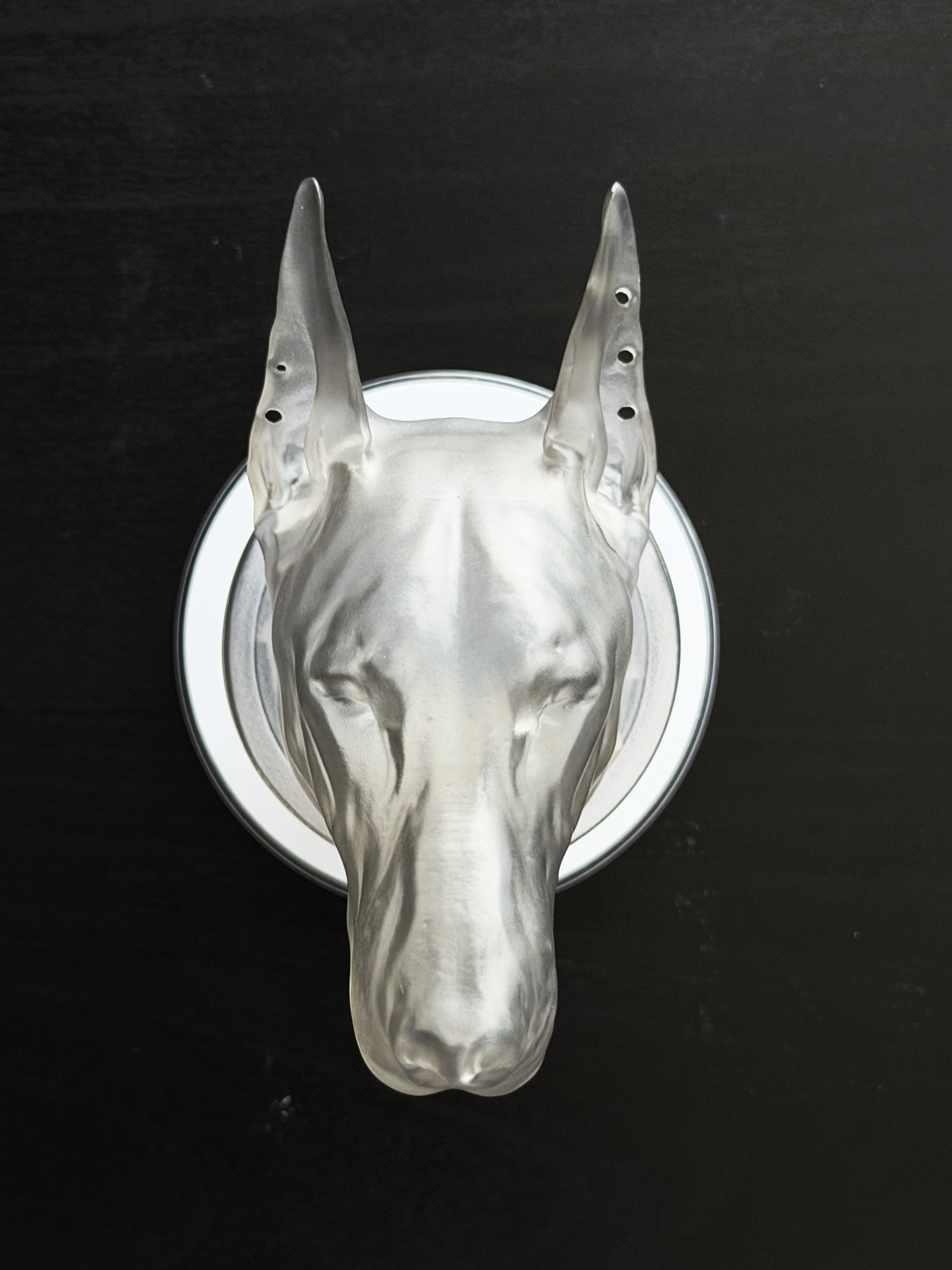 CataMount Original handmade Doberman Resin MagSafe Phone Grip & Stand