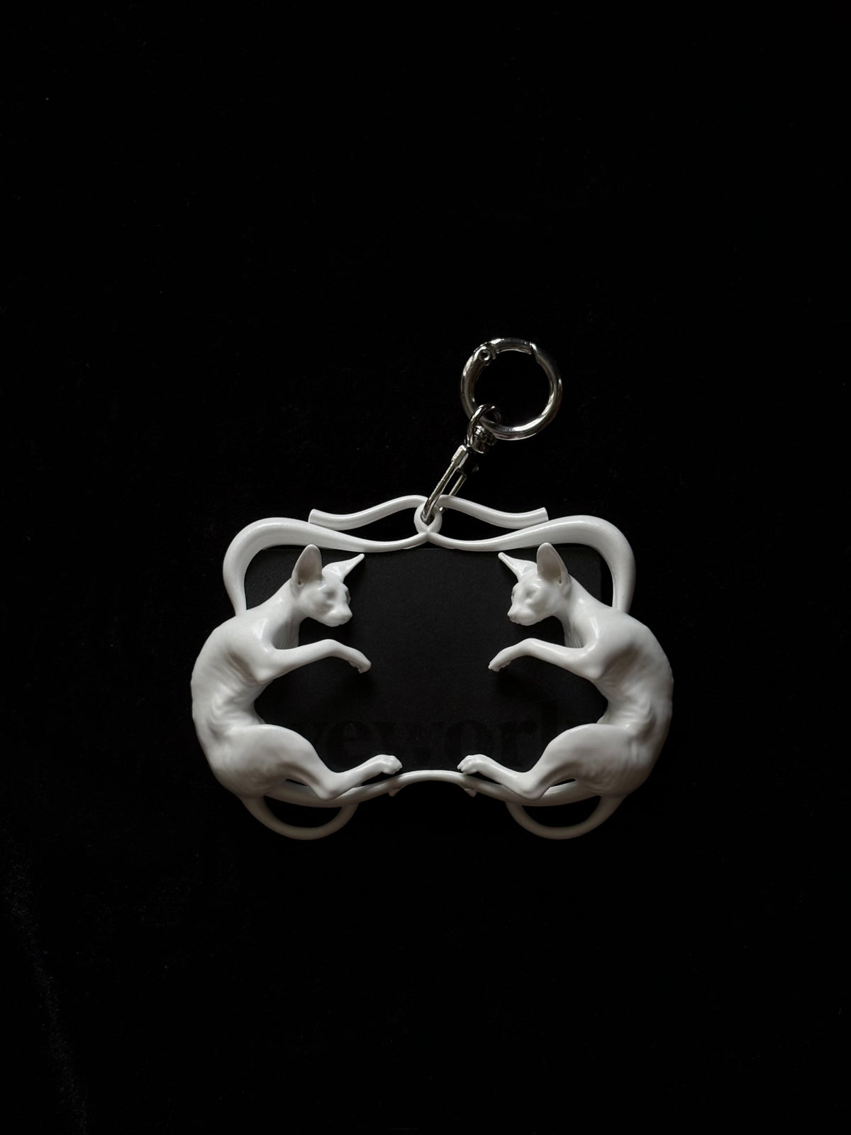 CataMount Sphynx Cat Resin Photocard Holder | Hand-Finished 3D-Printed | Handmade Y3K Idol Card Case