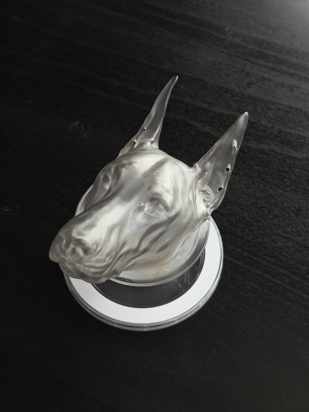 CataMount Original handmade Doberman Resin MagSafe Phone Grip & Stand