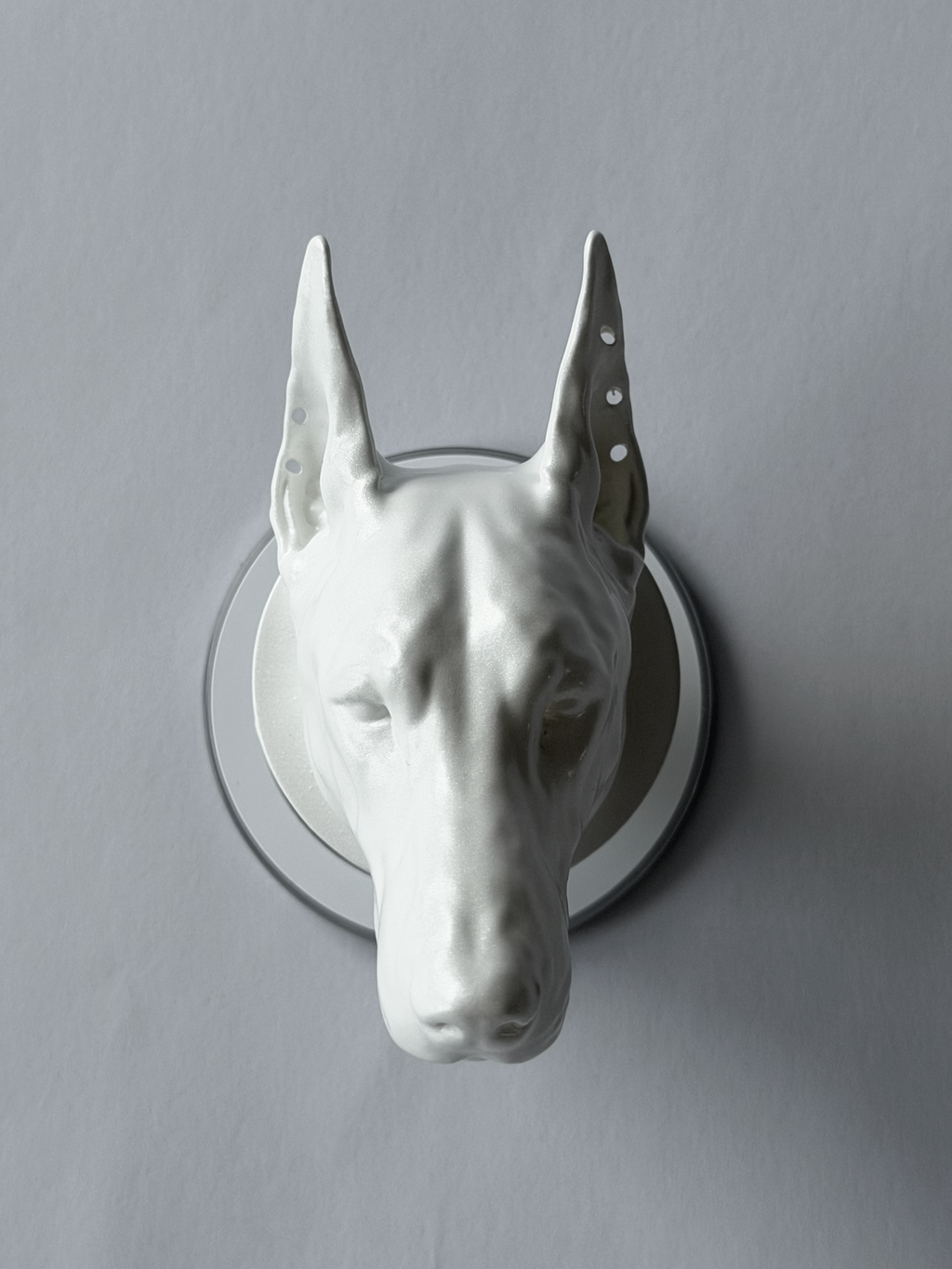 CataMount Original handmade Doberman Resin MagSafe Phone Grip & Stand