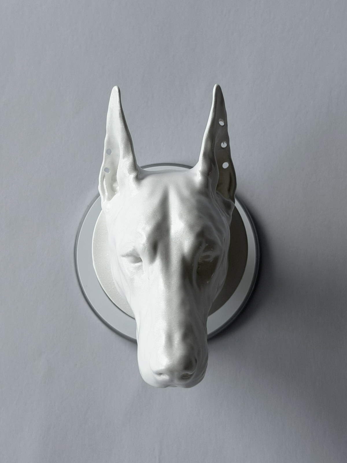 CataMount Original handmade Doberman Resin MagSafe Phone Grip & Stand