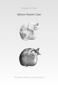 CataMount Original handmade Sphynx Cat AirPods Case for AirPods Pro 1/2/3 & AirPods 4